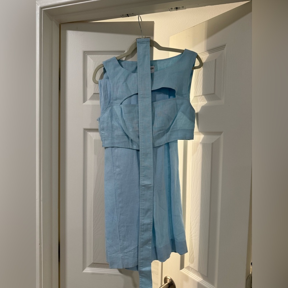 Chic Light Blue matching linen set